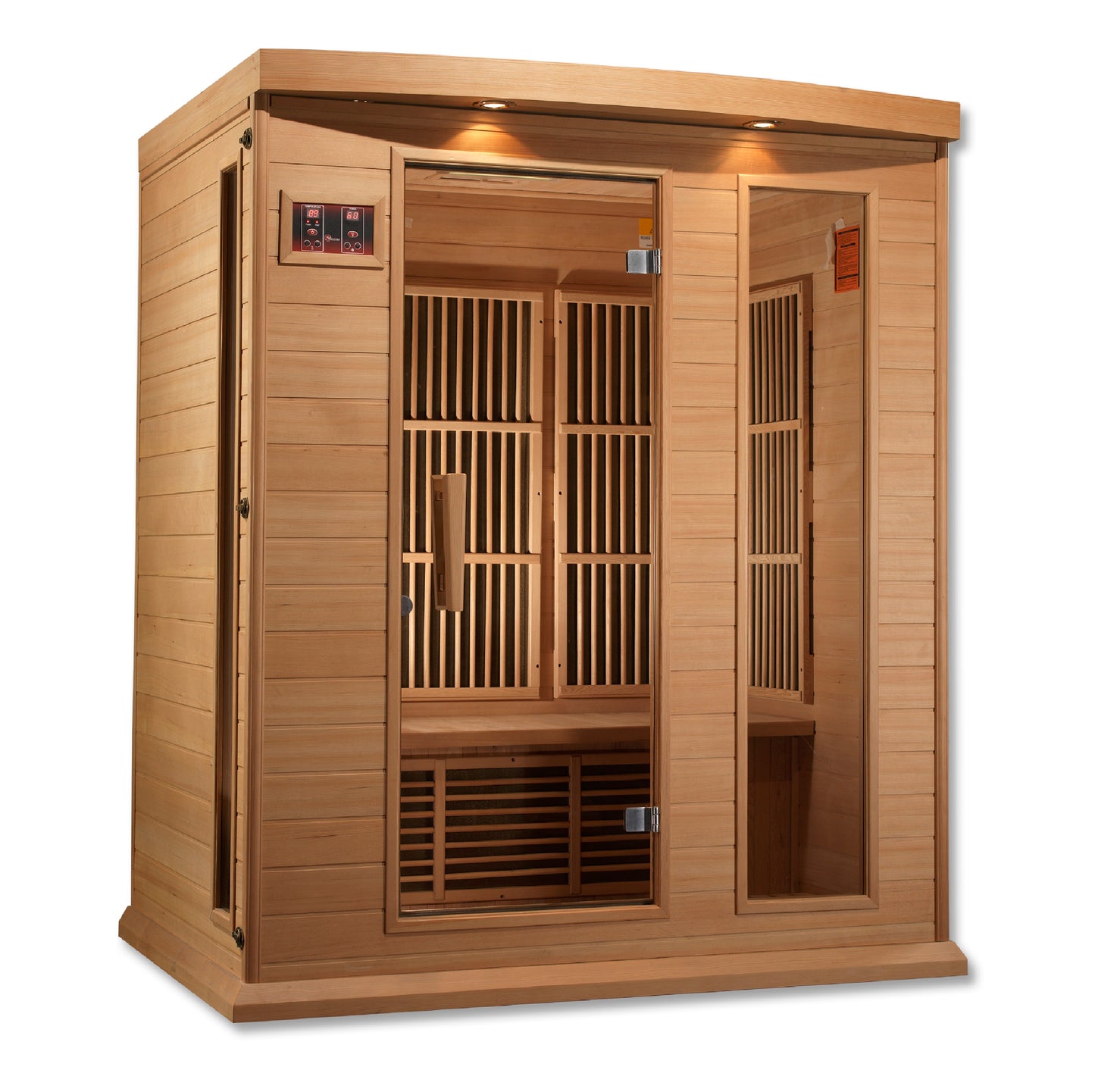 Maxxus 3 Person Low EMF Infrared Sauna – MX-K306-01