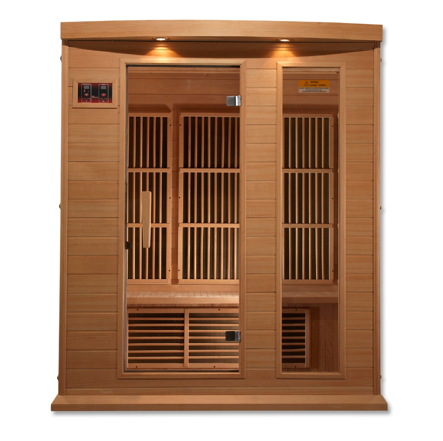 Maxxus 3 Person Low EMF Infrared Sauna – MX-K306-01