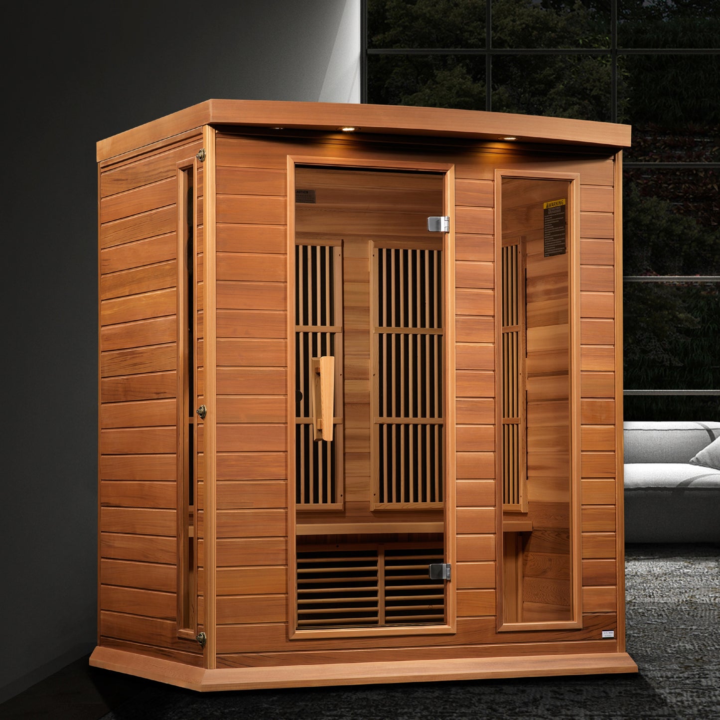 Golden Designs Maxxus Montilemar Edition 3 Person Infrared Sauna – MX-K306-01-ZF CED