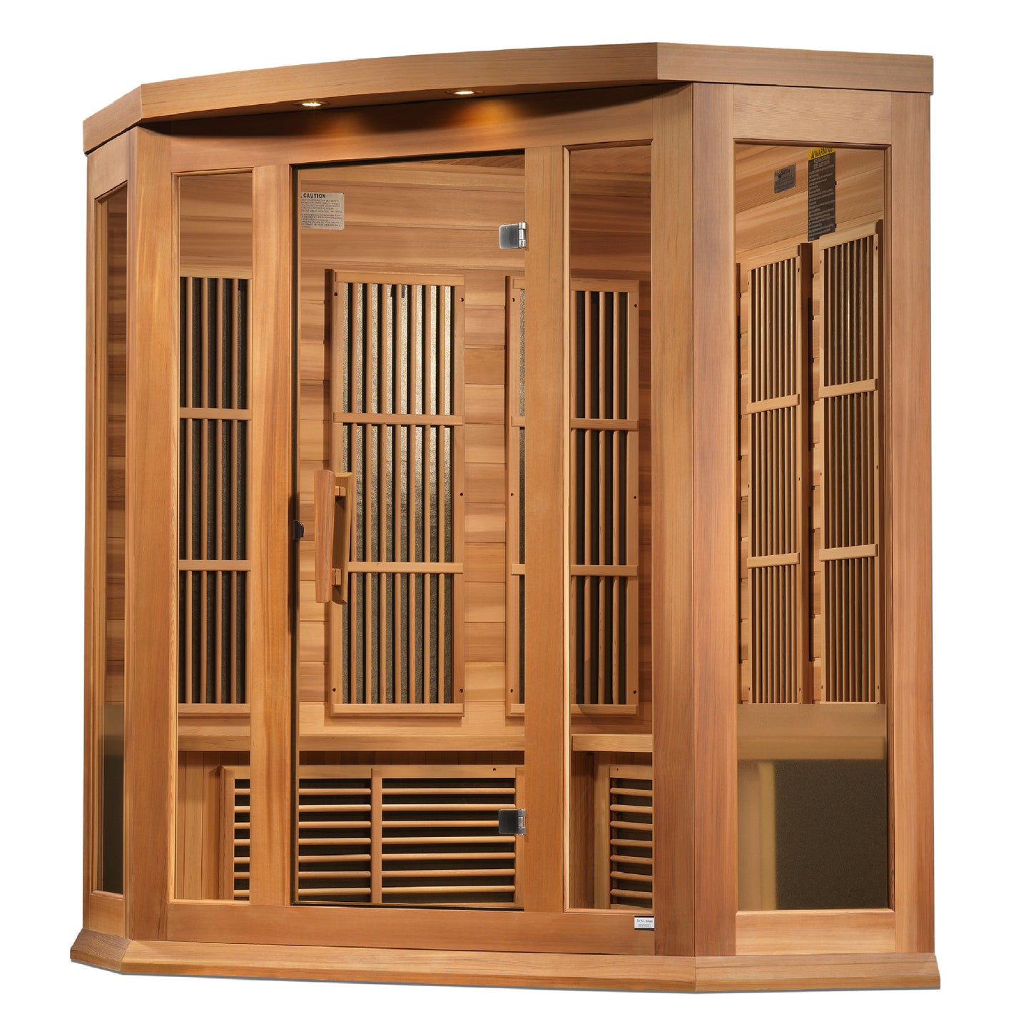 Maxxus 3 Person Low EMF Infrared Sauna – MX-K356-01