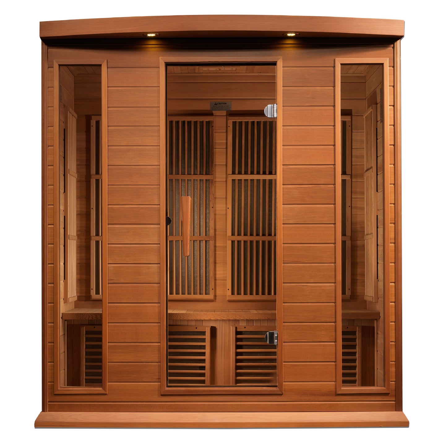 Maxxus Chaumont Edition 4 Person Near Zero EMF Infrared Sauna – MX-K406-01-ZF Ced