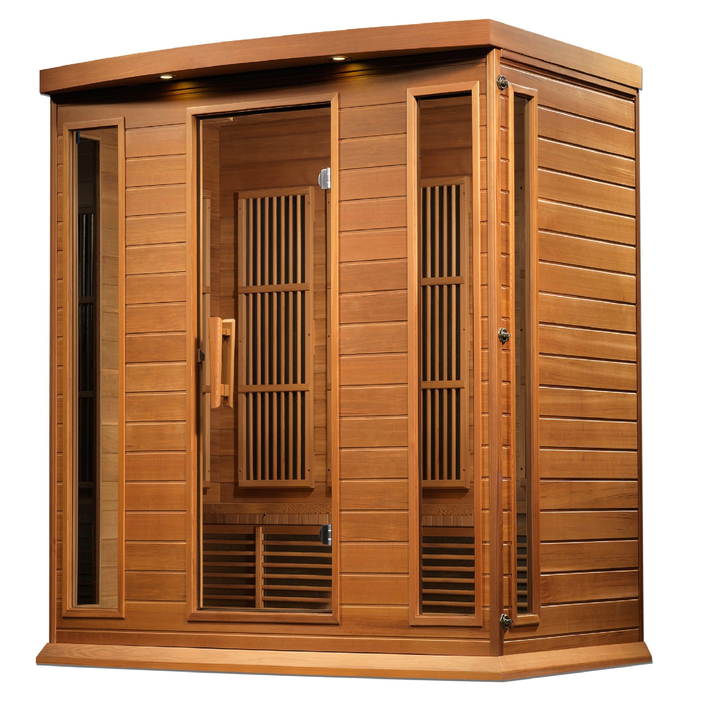 Maxxus Chaumont Edition 4 Person Near Zero EMF Infrared Sauna – MX-K406-01-ZF Ced