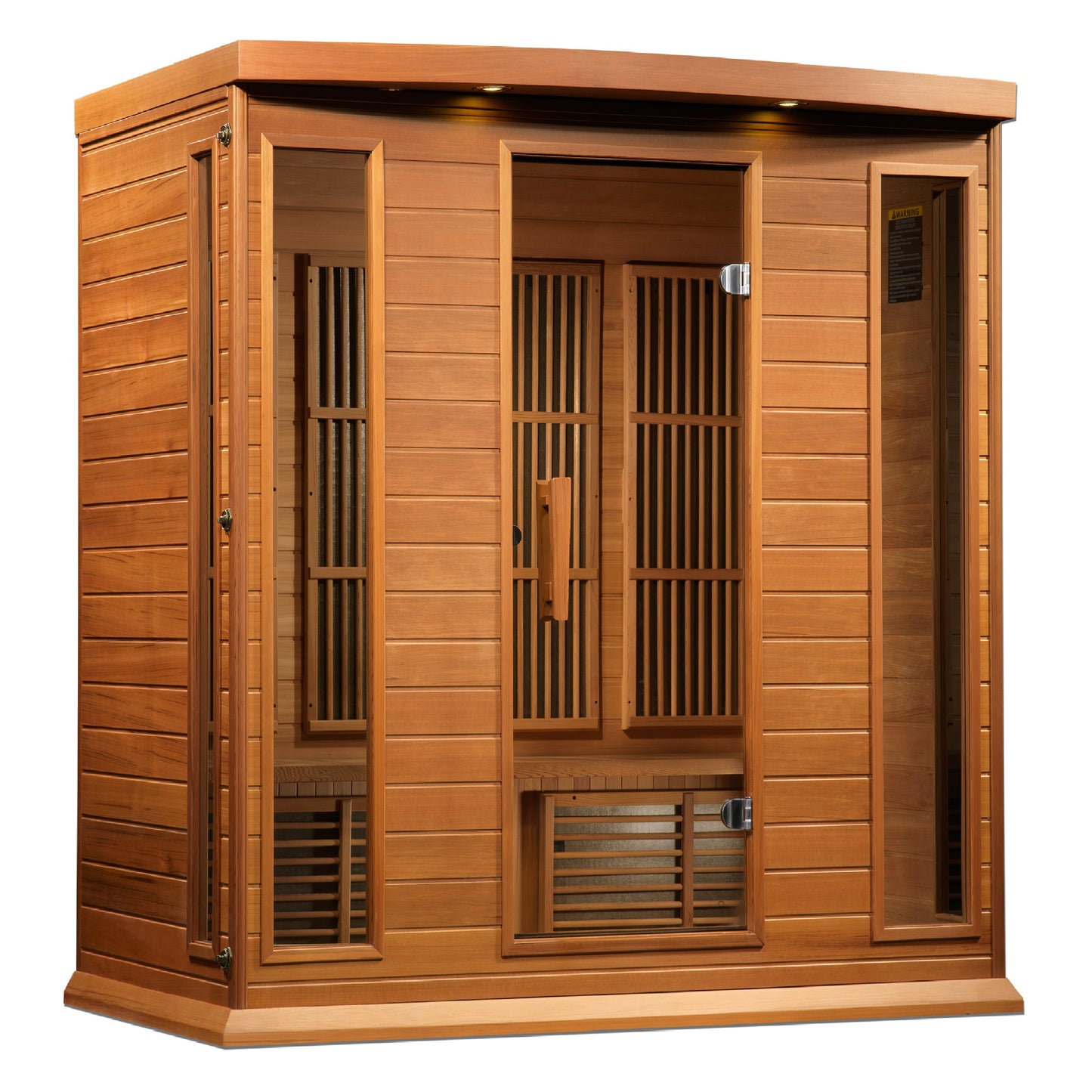 Maxxus Chaumont Edition 4 Person Near Zero EMF Infrared Sauna – MX-K406-01-ZF Ced
