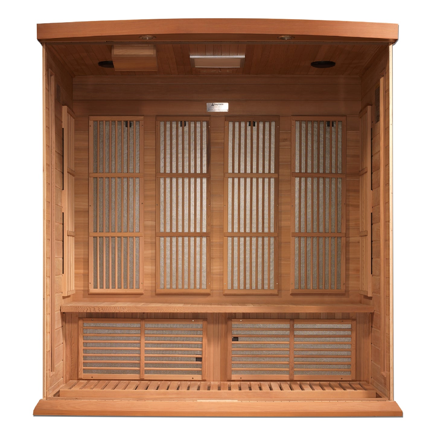 Maxxus Chaumont Edition 4 Person Near Zero EMF Infrared Sauna – MX-K406-01-ZF Ced