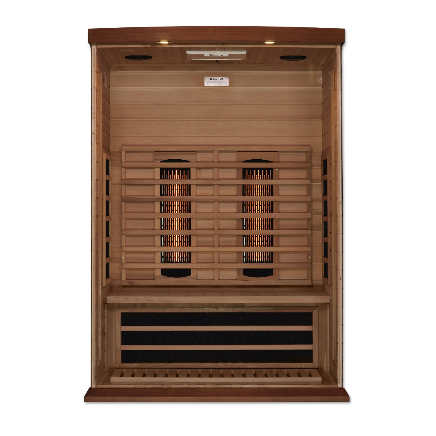 Golden Designs Maxxus 2 Person Full Spectrum Infrared Sauna – MX-M206-01-FS CED