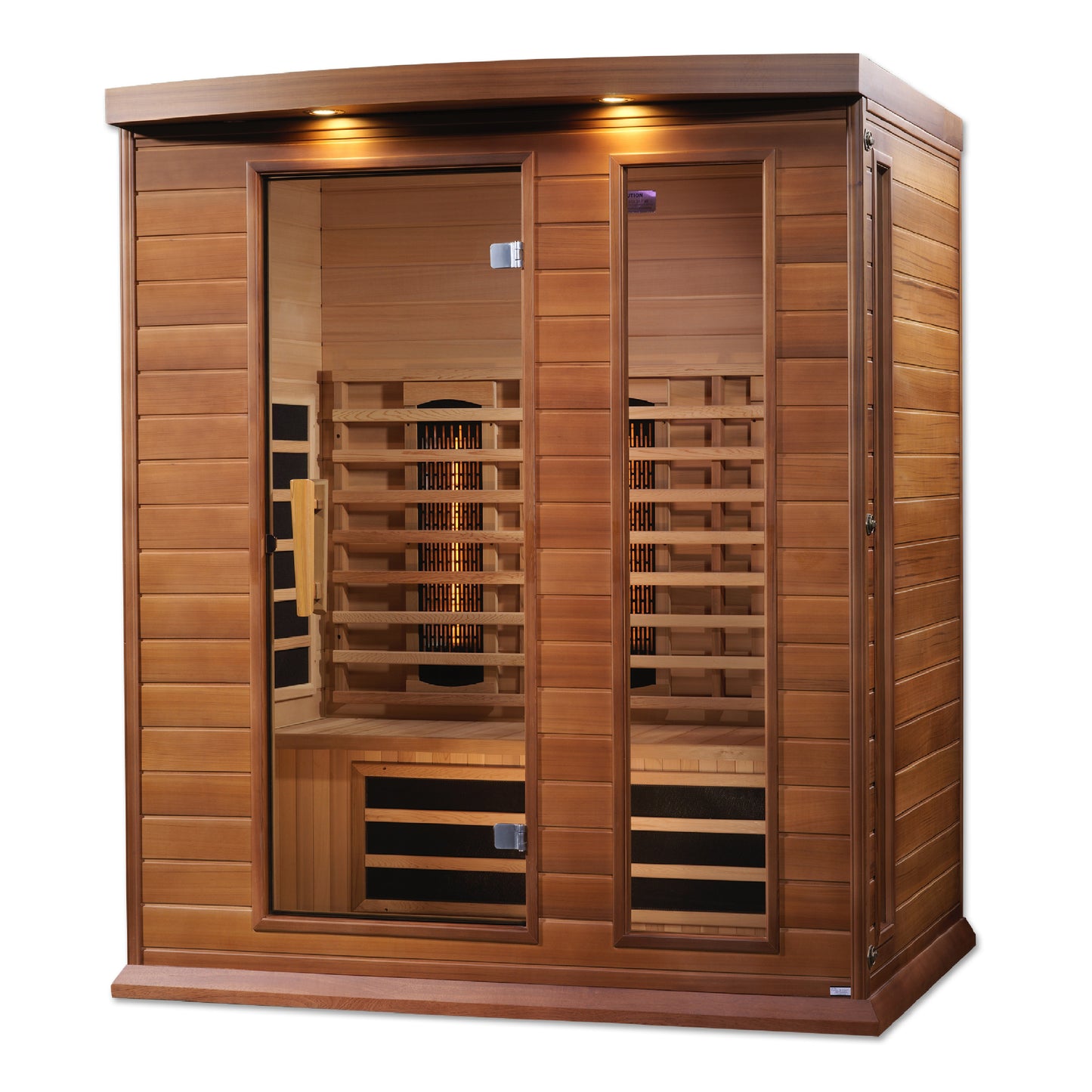 Golden Designs Maxxus 3 Person Full Spectrum Infrared Sauna – MX-M306-01-FS CED
