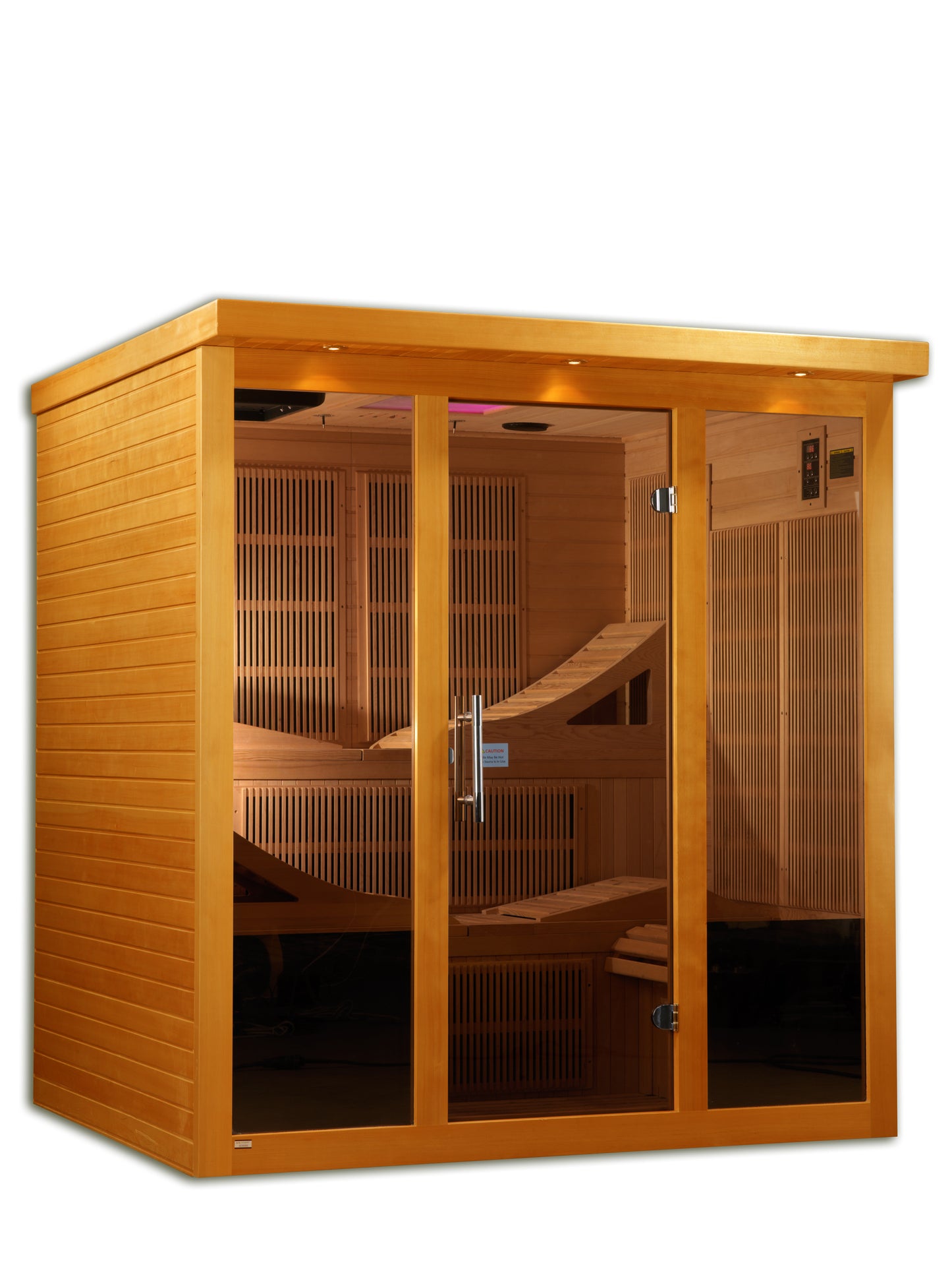 Golden Designs 6 Person Ultra Low EMF Infrared Sauna GDI-6996-01 Elite