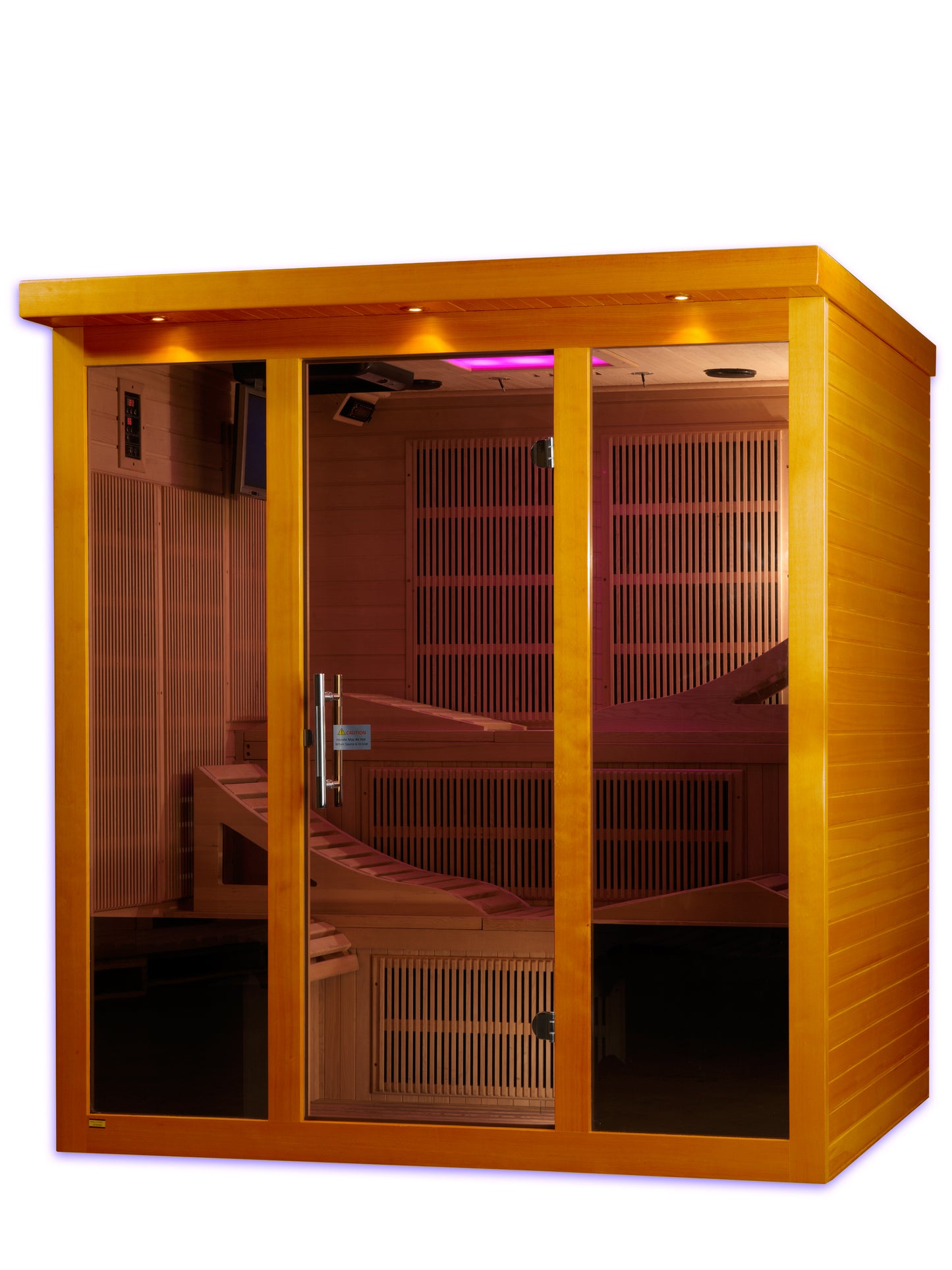 Golden Designs 6 Person Ultra Low EMF Infrared Sauna GDI-6996-01 Elite