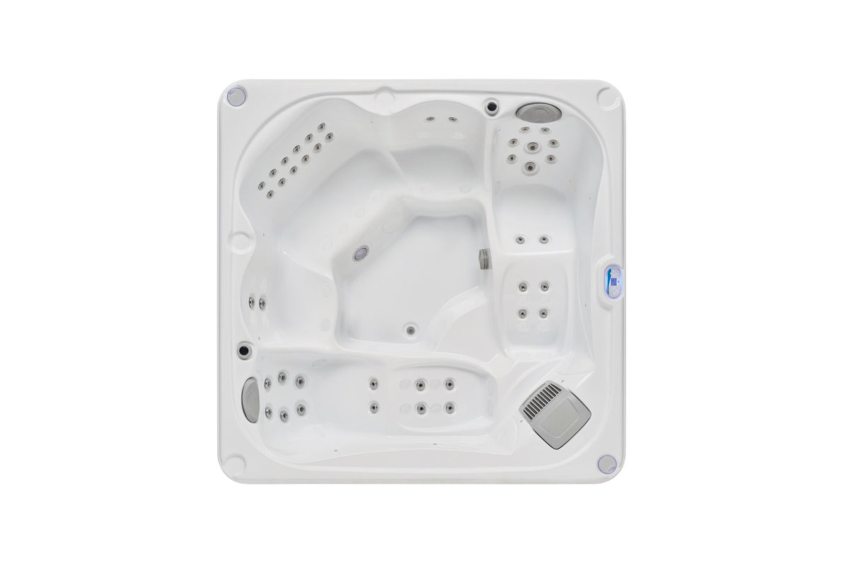 Luxury Spa Hot Tub with Hydrotherapy Jets, Bluetooth Audio, and LED Lighting | OF-64