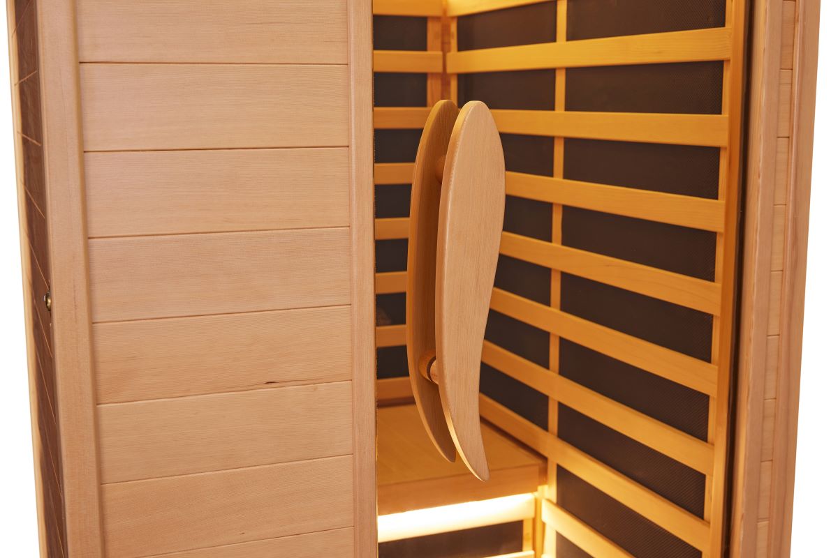 Premium Infrared Sauna with AV1 Control System & Oxygen Bar