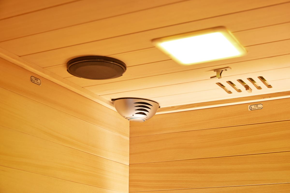 Premium Infrared Sauna with AV1 Control System & Oxygen Bar