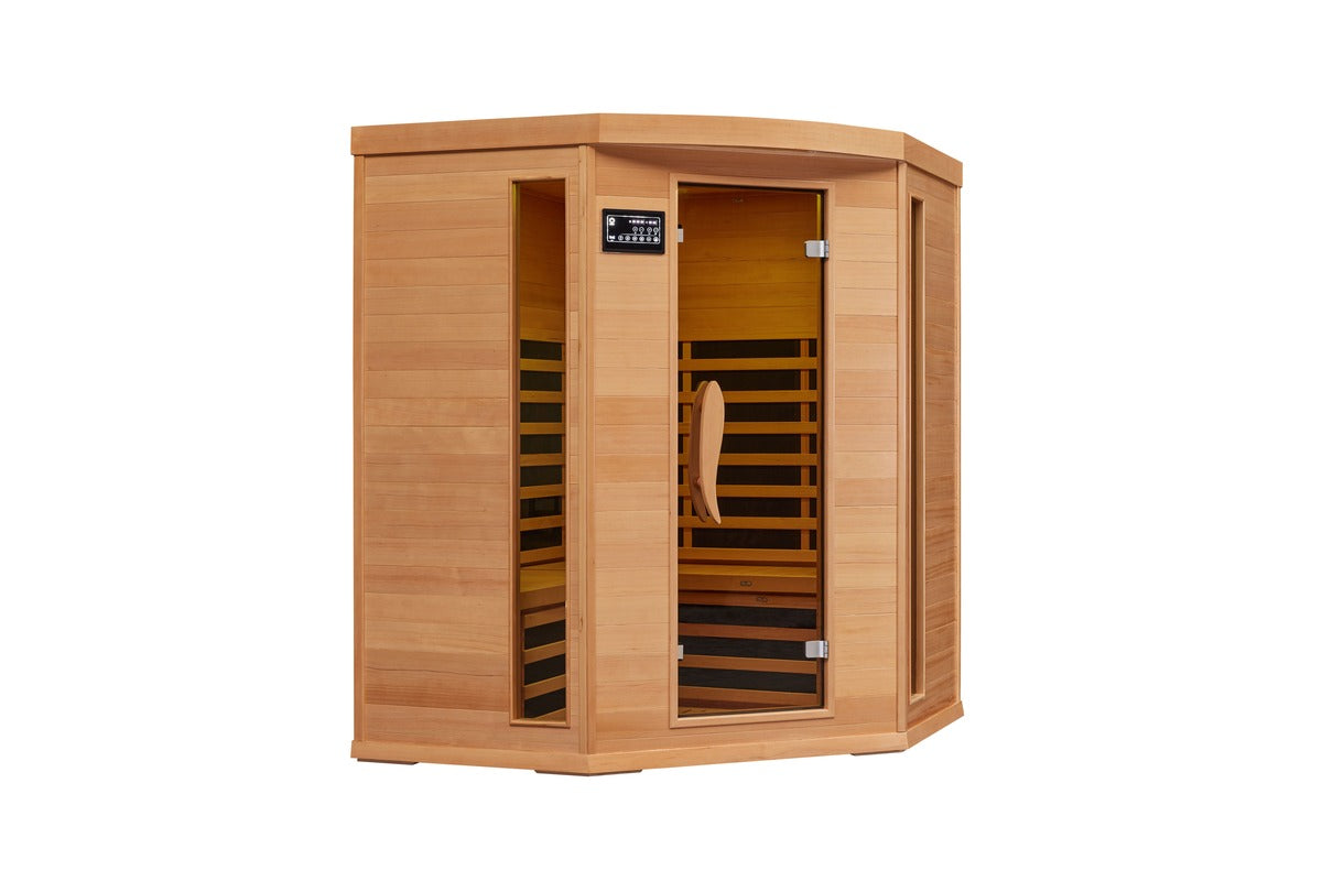 Spacious Infrared Sauna with AV1 Control, Chromotherapy