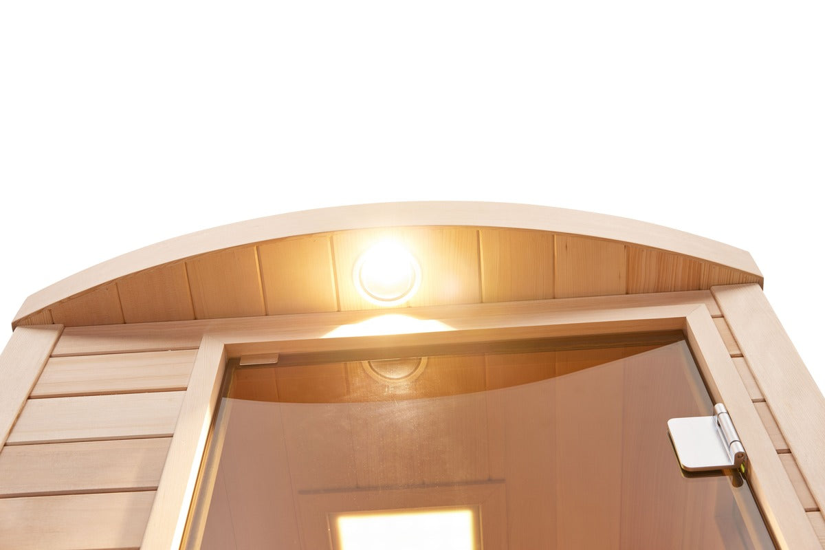 Modern Infrared Sauna with MXD2022 Control & WIFI Connectivity