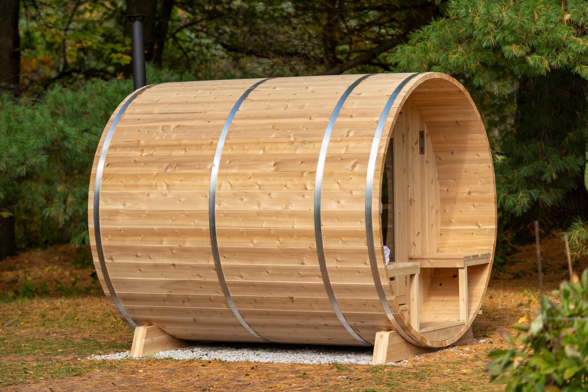 Dundalk Leisure CT Serenity Barrel Sauna