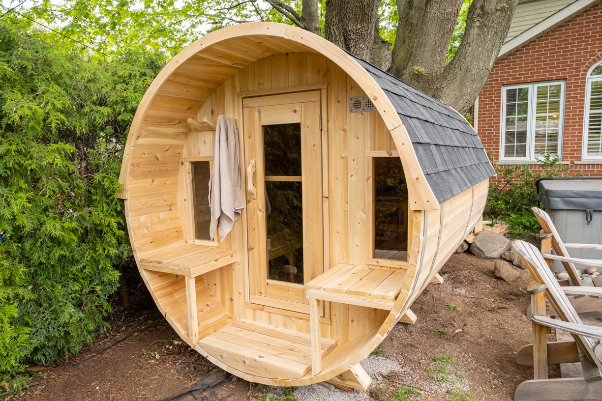 Dundalk Leisure CT Tranquility Barrel Sauna