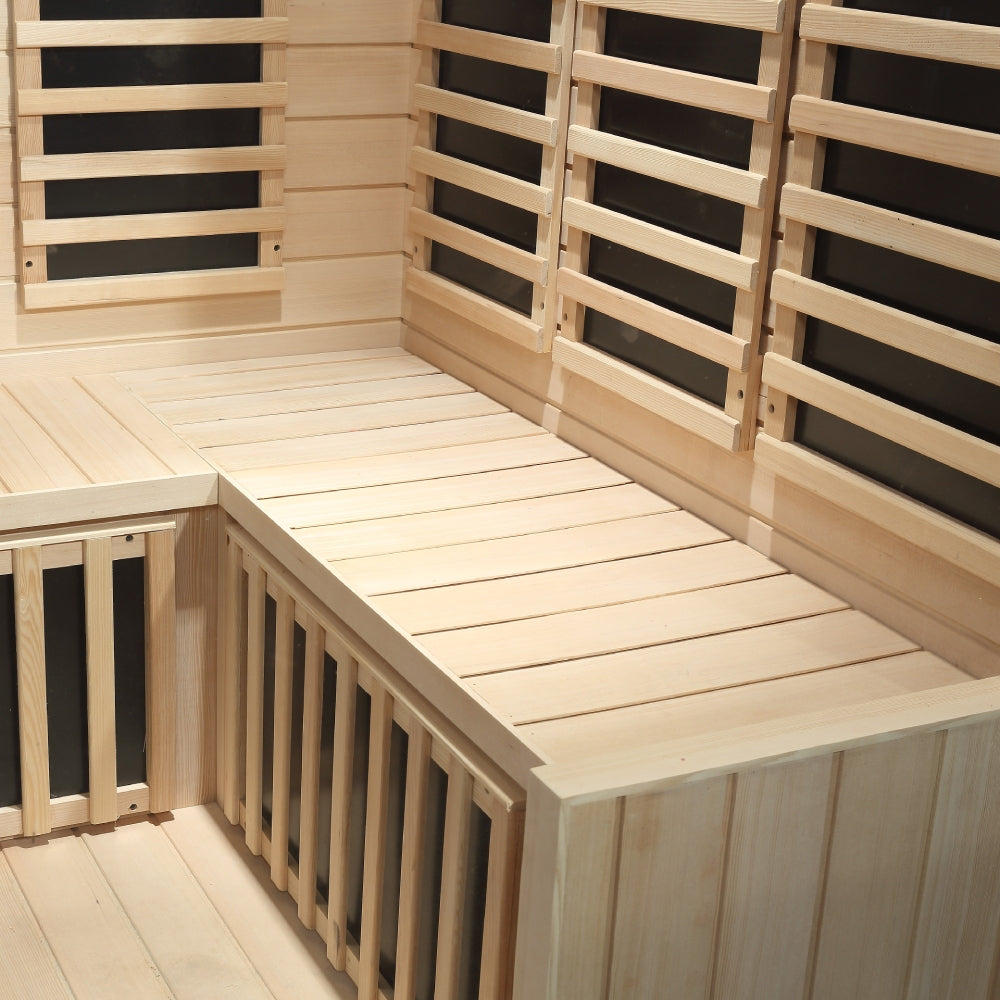 Comfortable Infrared Sauna with Mica Carbon Heaters | CIS-05