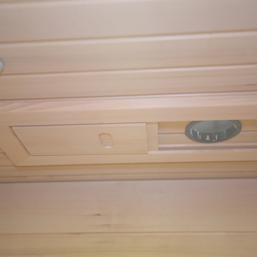 Premium Infrared Sauna with Mica Carbon Heaters and Colortherapy | CIS-06
