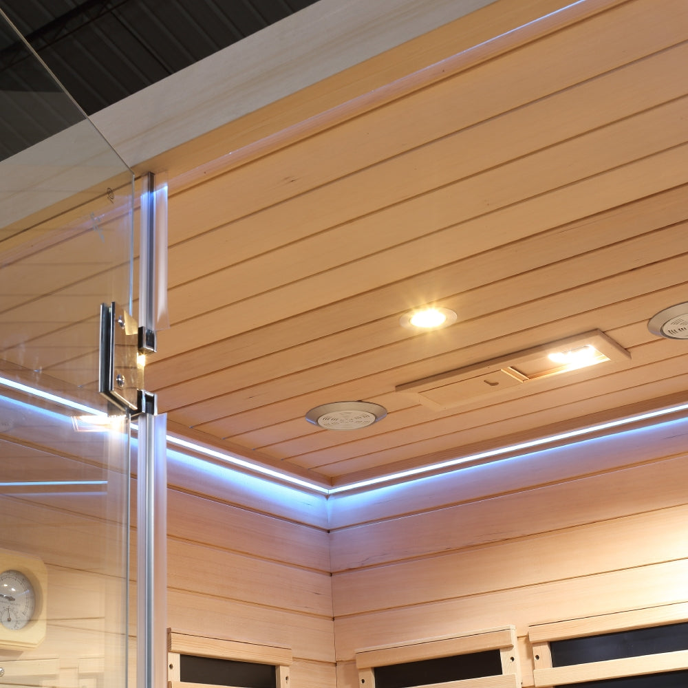 Comfortable Infrared Sauna with Mica Carbon Heaters | CIS-05