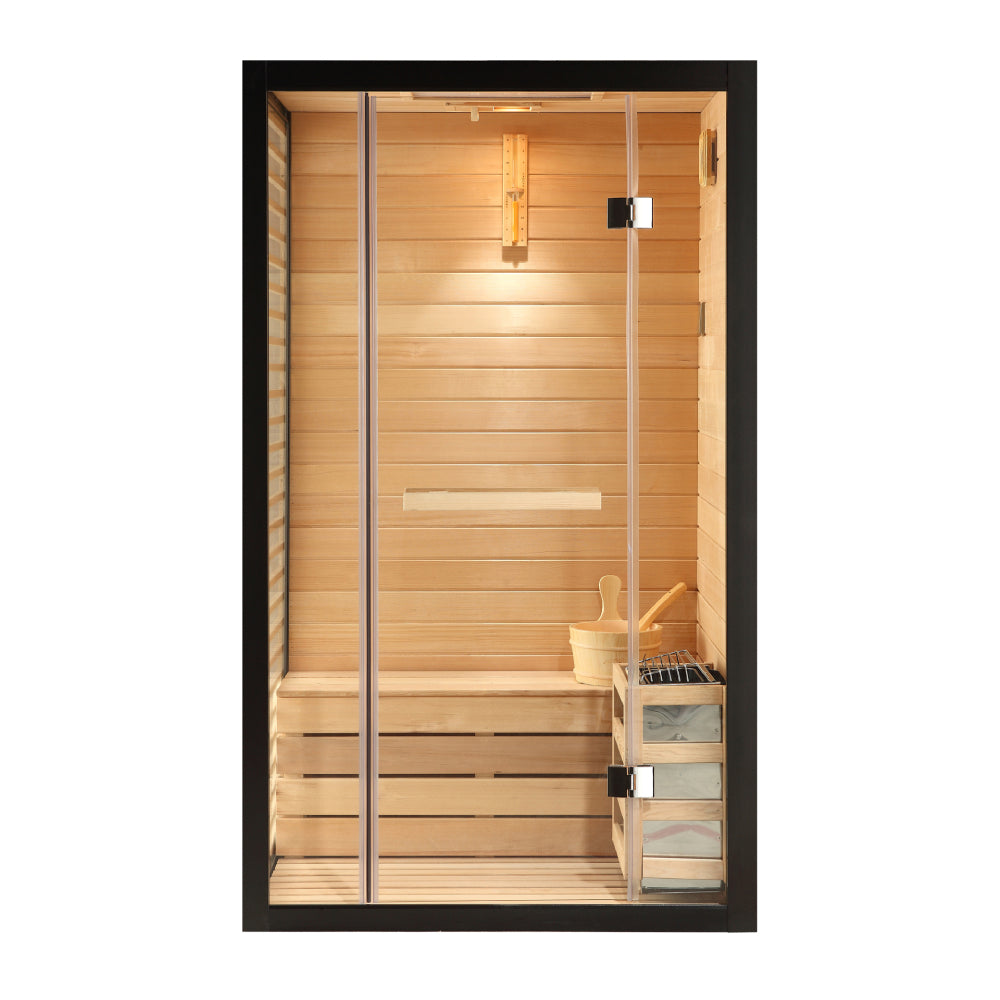 Steam Sauna with HARVIA Heater & Wood Finishes | CTS - 04