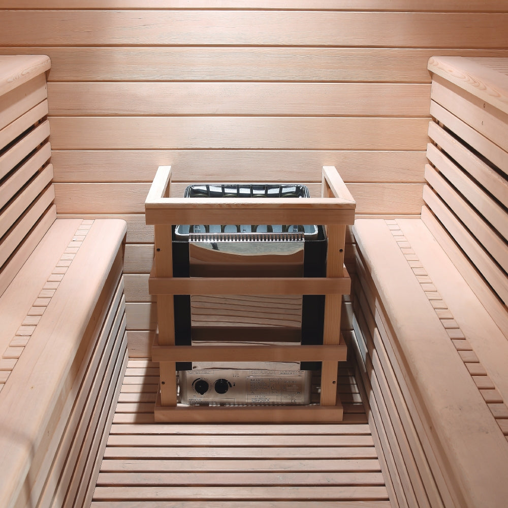 Traditional Steam Sauna with HARVIA Heater | CTS - 09