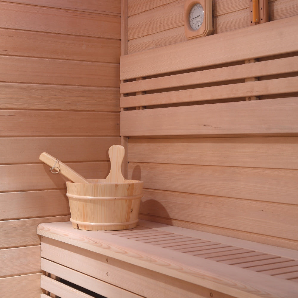 Traditional Steam Sauna with HARVIA Heater | CTS - 09
