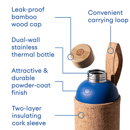 SaunaLife Insulated Water Bottle
