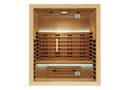 Luxury Infrared Sauna with L3 Control, Chromotherapy & Oxygen Bar