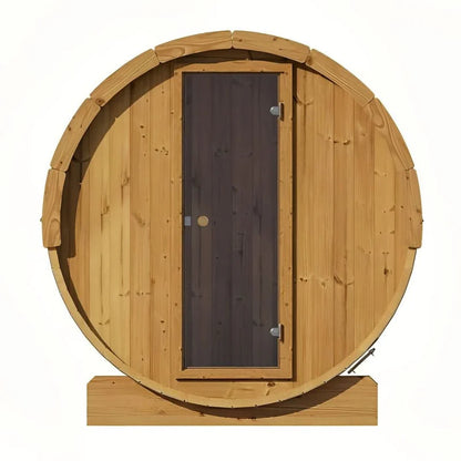 SaunaLife Model E6 3 Person Barrel Sauna