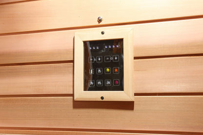 Comfortable Infrared Sauna with Mica Carbon Heater