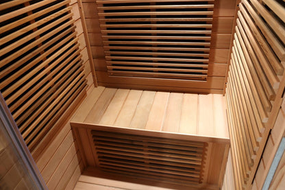 Comfortable Infrared Sauna with Mica Carbon Heater