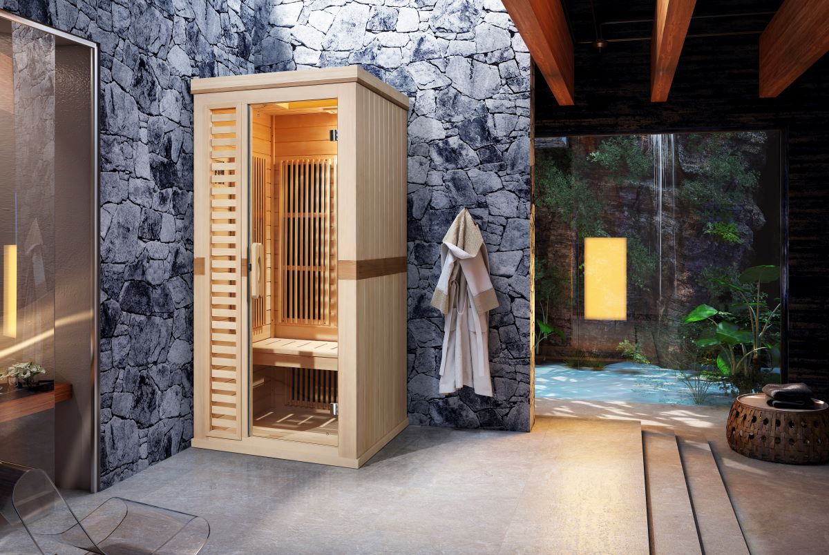 Luxury Infrared Sauna with Mica Carbon Heater