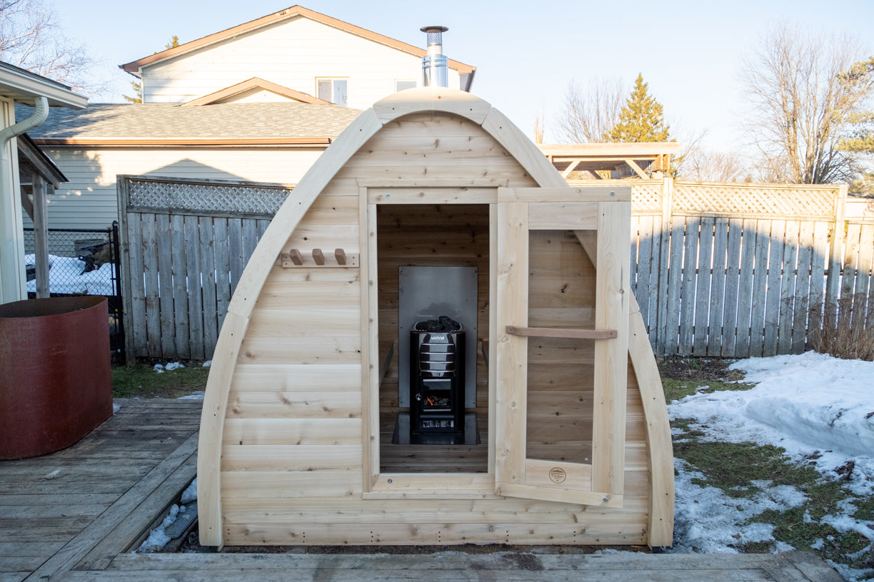 Dundalk Leisure Canadian Timber MiniPOD Sauna - CTC77ME