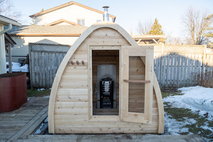 Dundalk Leisure Canadian Timber MiniPOD Sauna - CTC77ME