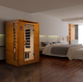 Dynamic Saunas Versailles Edition 2 Person Low EMF Infrared Sauna – DYN-6202-03