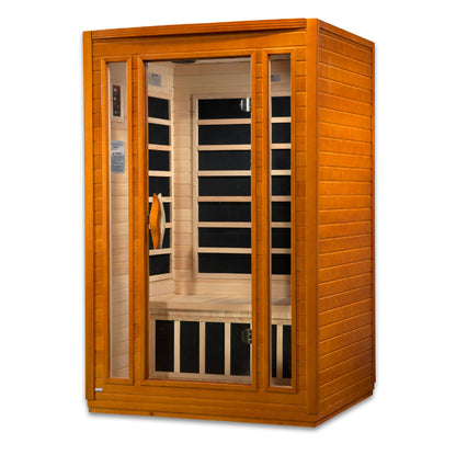 Golden Designs San Marino 2 Person Low EMF Infrared Sauna – DYN-6206-01