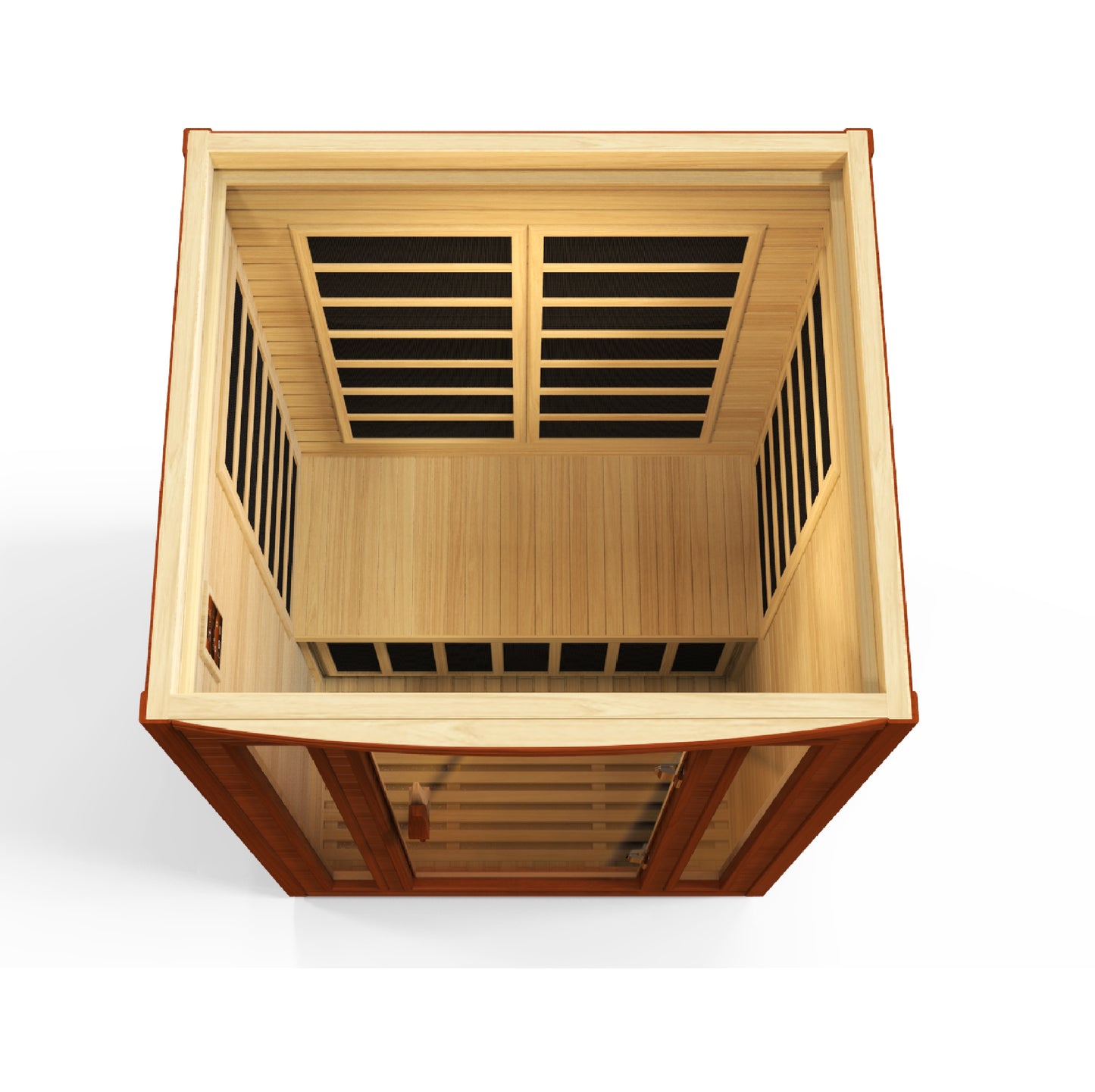 Golden Designs San Marino 2 Person Low EMF Infrared Sauna – DYN-6206-01