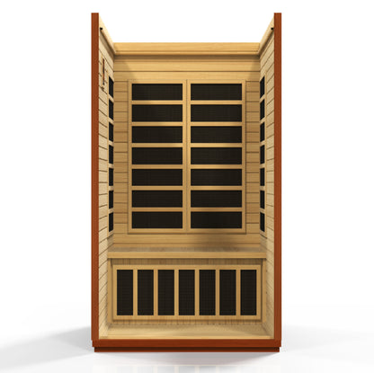 Golden Designs San Marino 2 Person Low EMF Infrared Sauna – DYN-6206-01
