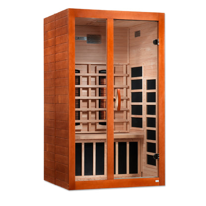 Golden Designs Santiago 2 Person Full Spectrum Infrared Sauna – DYN-6209-03 FS