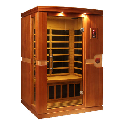Dynamic Venice Elite 2 Person Ultra Low EMF Infrared Sauna – DYN-6210-01 Elite