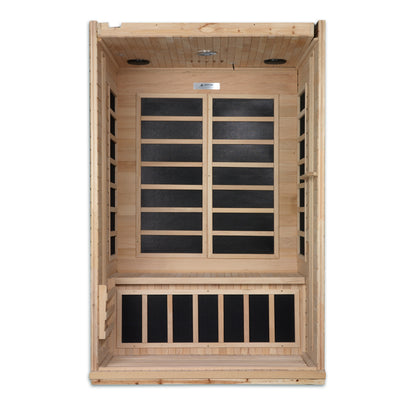 Dynamic Venice 2 Person Low EMF Infrared Sauna – DYN-6210-01