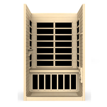 Golden Designs DYN-6215-02 Elite 2 Person Ultra Low EMF Infrared Sauna