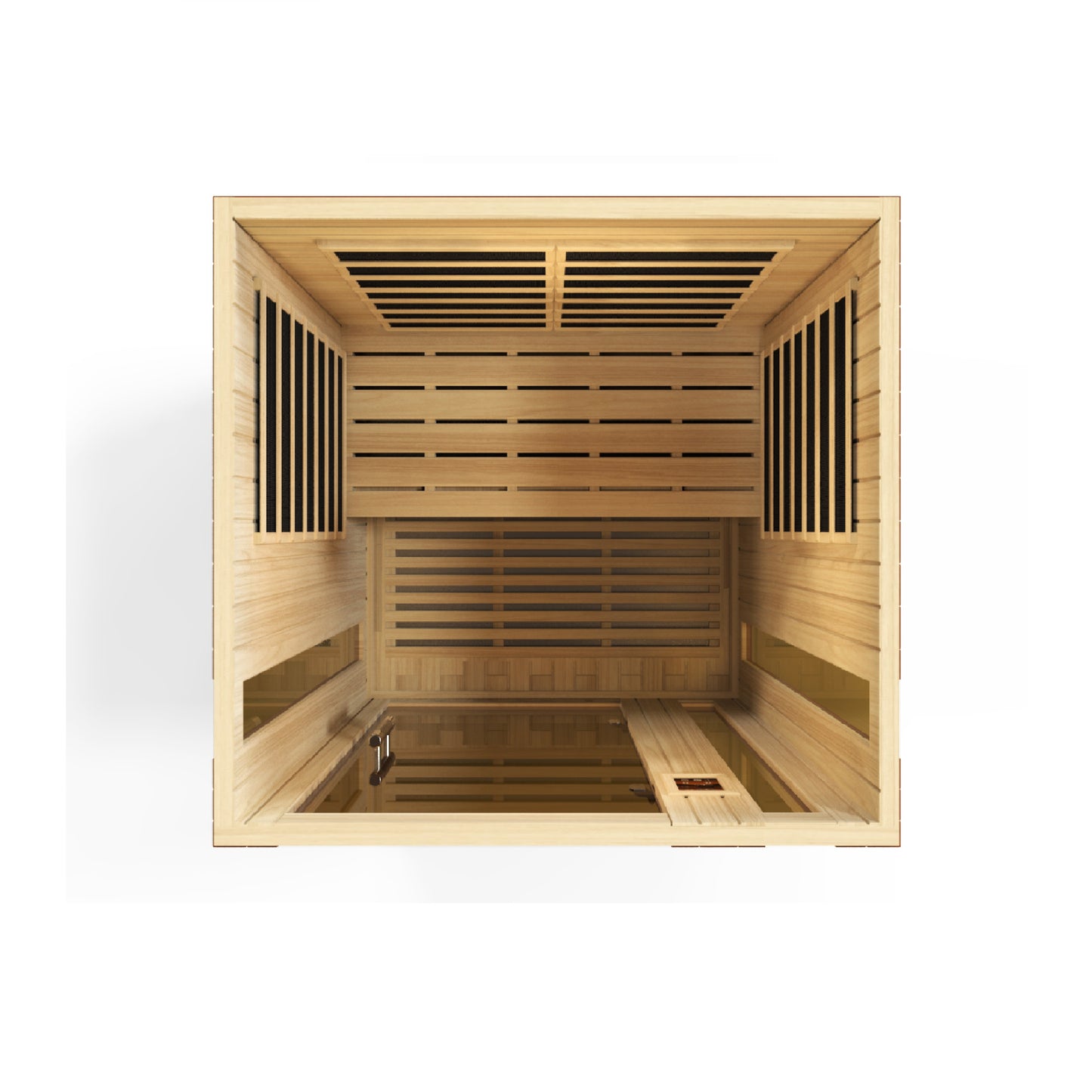 Golden Designs Vittoria 2 Person Low EMF Infrared Sauna – DYN-6220-01