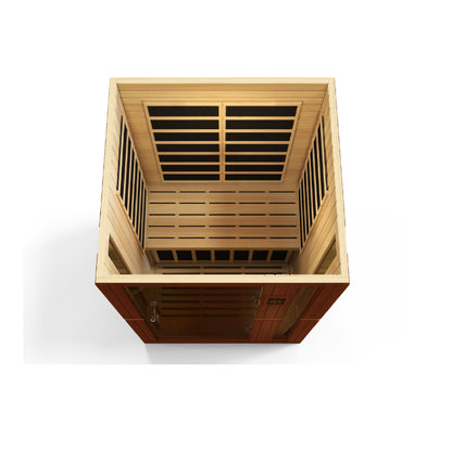 Golden Designs Vittoria 2 Person Low EMF Infrared Sauna – DYN-6220-01