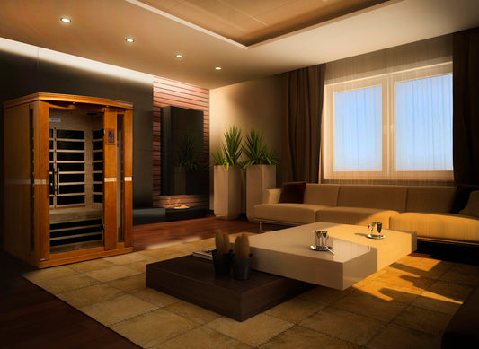 Golden Designs Vittoria 2 Person Low EMF Infrared Sauna – DYN-6220-01