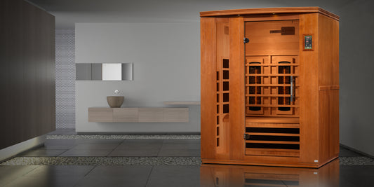 Lugano 3 Person Full Spectrum Infrared Sauna – DYN-6336-03 FS