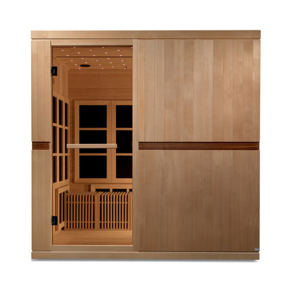 Golden Designs Catalonia 8 Person Ultra Low EMF Infrared Sauna – GDI-6880-02