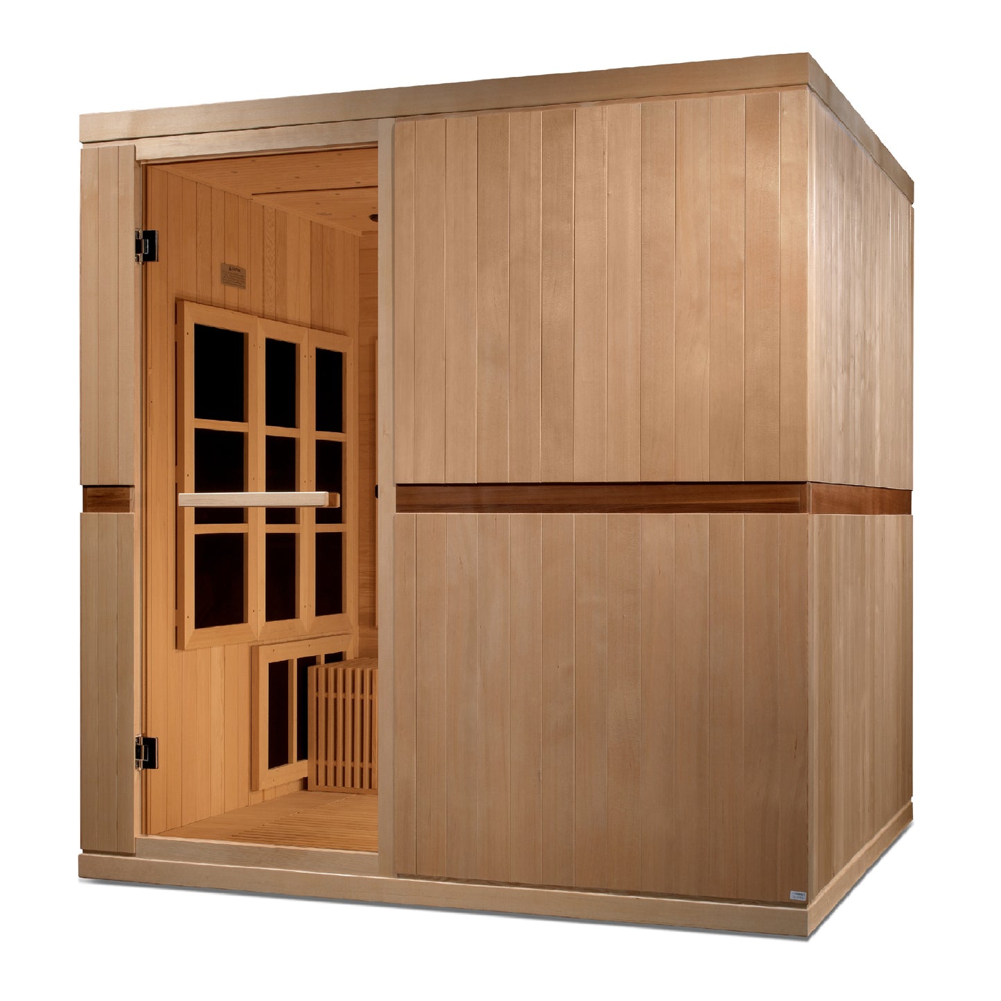 Golden Designs Catalonia 8 Person Ultra Low EMF Infrared Sauna – GDI-6880-02