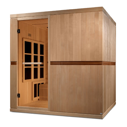 Golden Designs Catalonia 8 Person Ultra Low EMF Infrared Sauna – GDI-6880-02