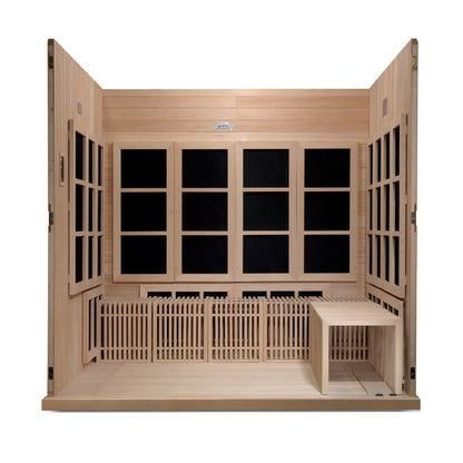 Golden Designs Catalonia 8 Person Ultra Low EMF Infrared Sauna – GDI-6880-02