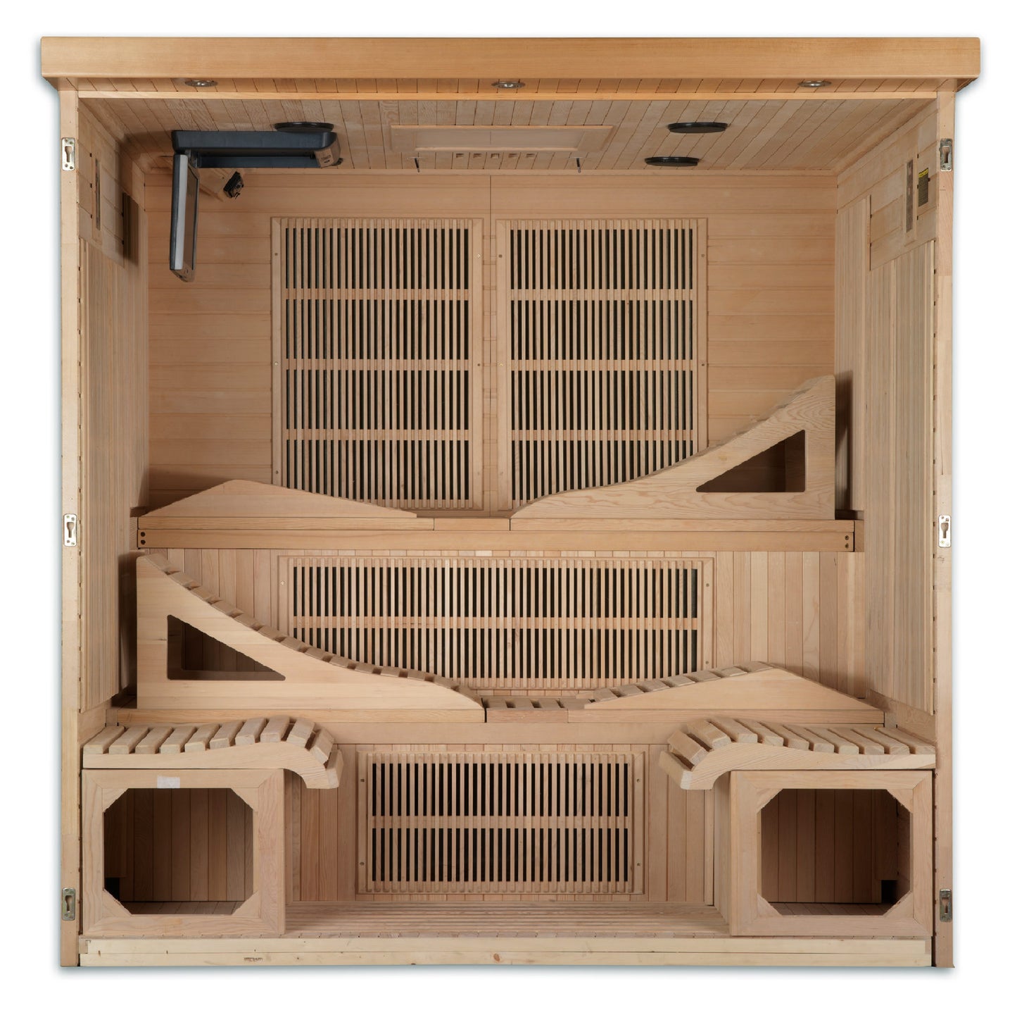 Golden Designs 6 Person Ultra Low EMF Infrared Sauna   GDI-6996-01  Elite